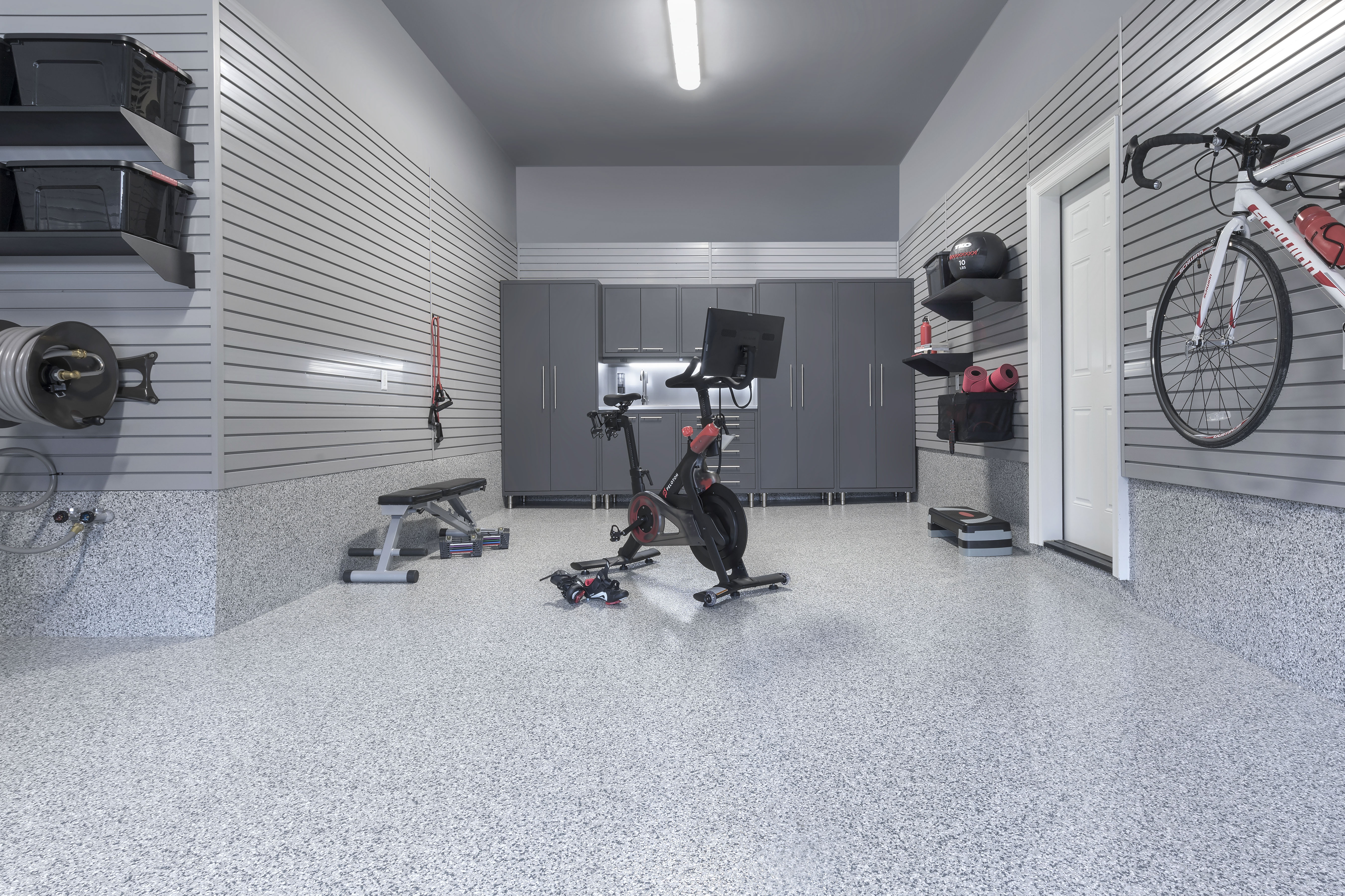 Cold garage online gym