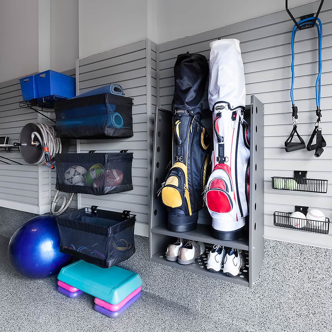 Garage gym storage ideas sale