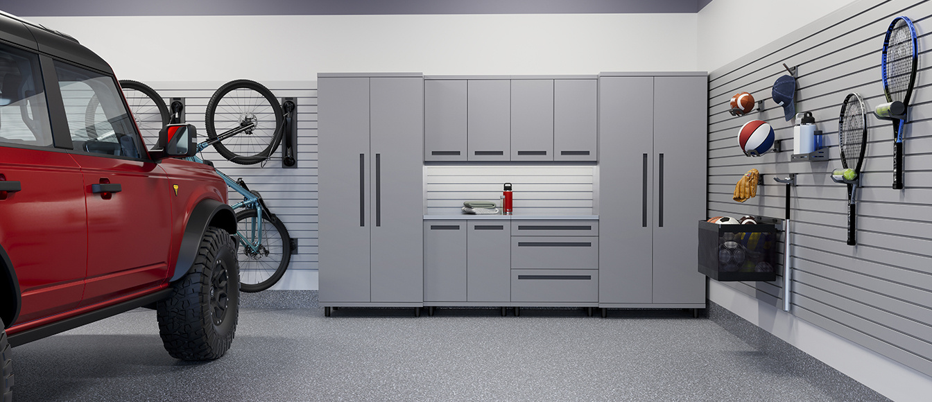 Vantage Steel Cabinetry - Garage Living