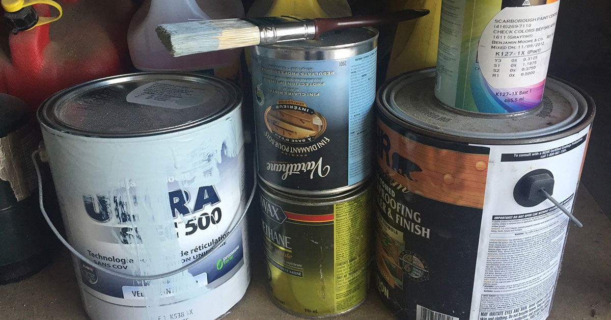 Paint Recycling and Disposal: How to Get Rid of Your Old Cans of Paint